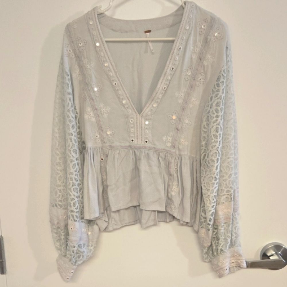 Free People Boogie All Night Top